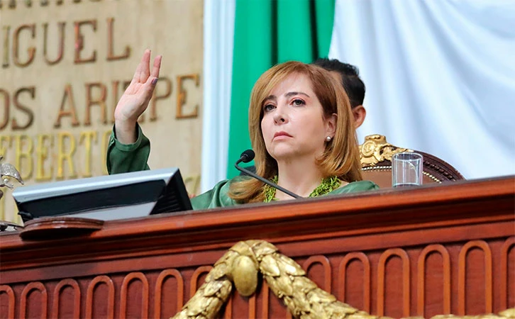 Condena Gabriela Salido agresiones a diputados en el Congreso CDMX