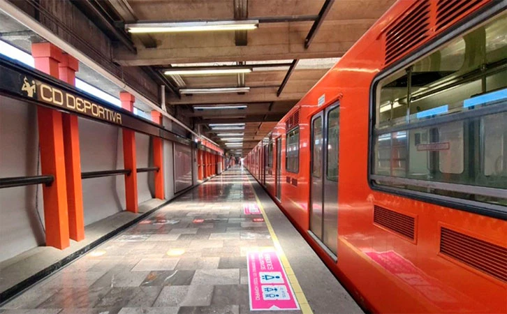 Trabajos por hundimiento de metro Pantitlán serán hasta diciembre