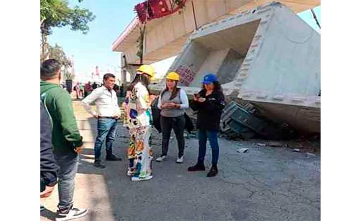 Impunidad sale cara, PRD tras caída de Tren Interurbano