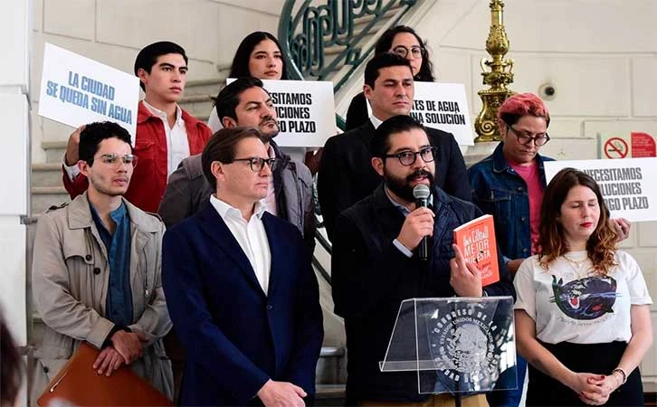 Urge MC a Gobierno CDMX declaratoria de desastre por crisis hídrica