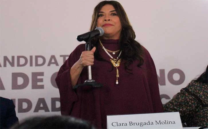 Se registra Clara Brugada ante el IECM, busca ser Jefa de gobierno