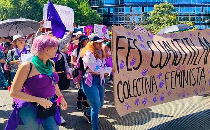 Inician concentraciones de mujeres en 90 puntos de la CDMX