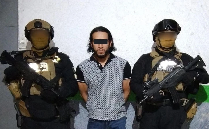 Capturan a “El Chori”, líder del grupo criminal La Unión Tepito