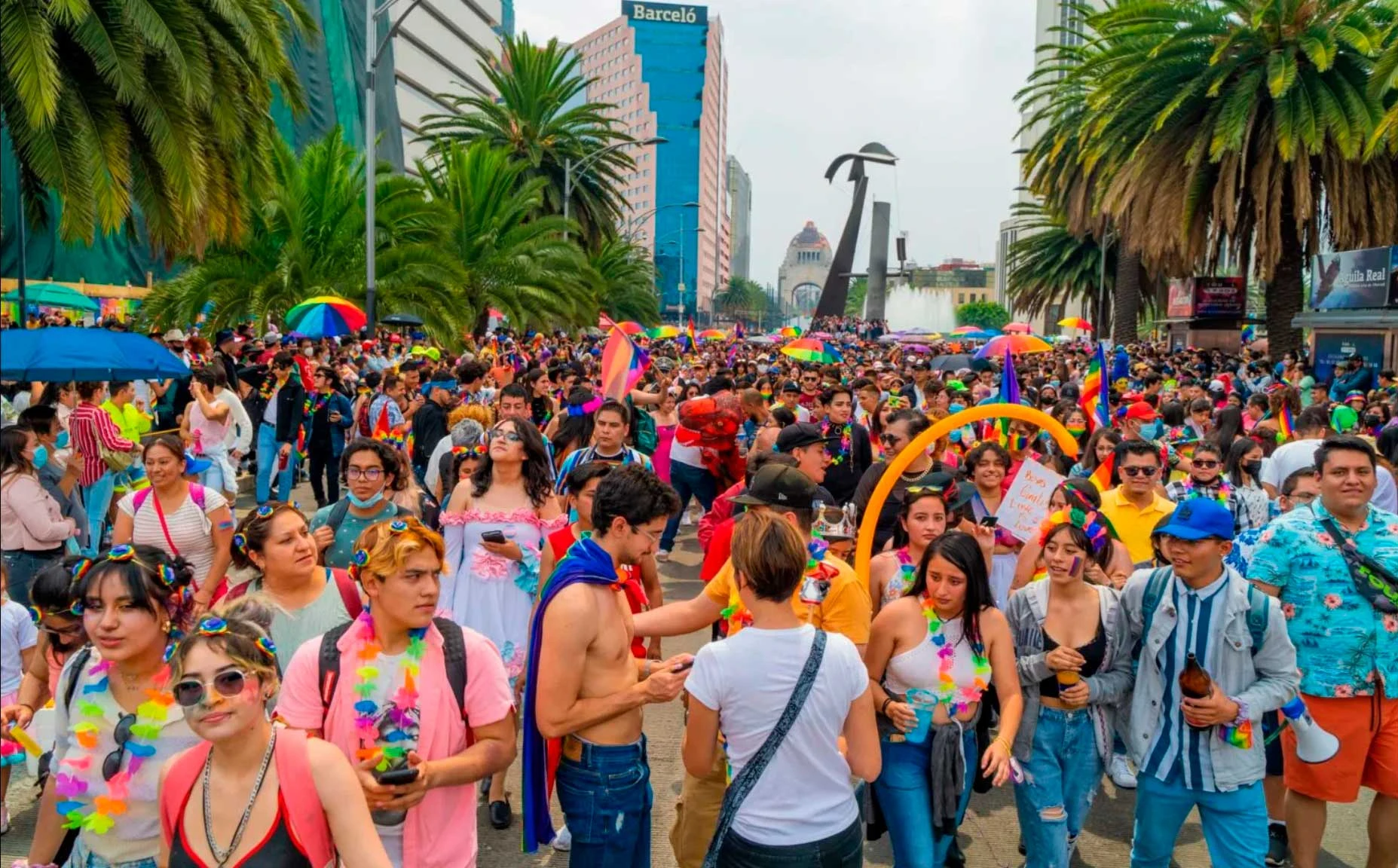 Habrá interrupciones en transporte público por Marcha LGBT+ en CDMX