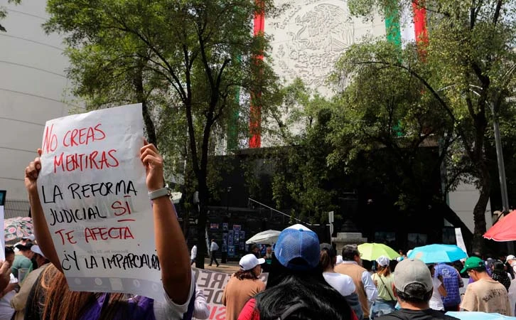 Refuerzan vigilancia en el Senado para facilitar discusión de Reforma Judicial