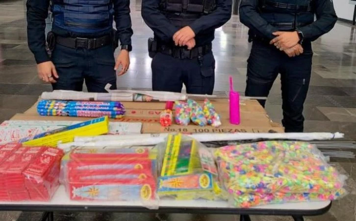 Activa CDMX operativo cometa para inhibir la venta y uso de fuegos pirotécnicos