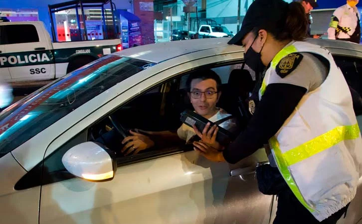 Inicia operativo de alcoholímetro en la CDMX
