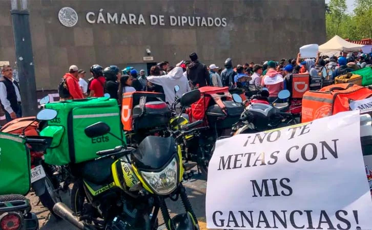 Repartidores de Apps defienden flexibilidad laboral