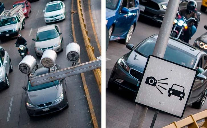 Corralón y multas a automovilistas que circulen sin placas