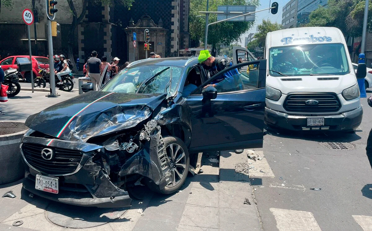 Aumentan accidentes automovilísticos en CDMX; legisladores exigen reforzar educación vial