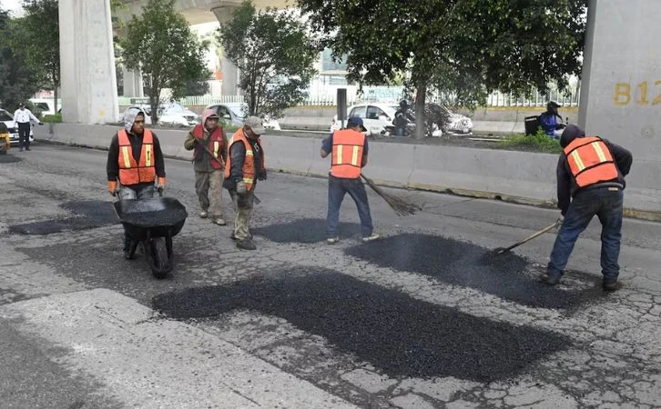 Gasta CDMX más de 5 mil mdp en reparar baches en 4 años