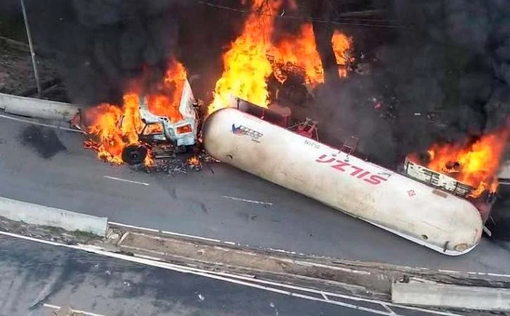 Establecen restricciones viales para vehículos con sustancias tóxicas