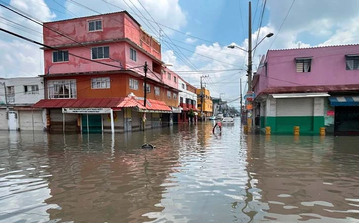 Instalan módulos para damnificados de CDMX y Edomex por lluvias