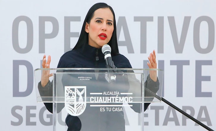 "Antidemocrático" que quieran excluirme de proceso para Jefatura CDMX: Sandra Cuevas