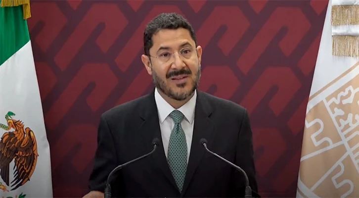 Una simulación advertencia de Martí Batres sobre entrometerse en procesos de Morena