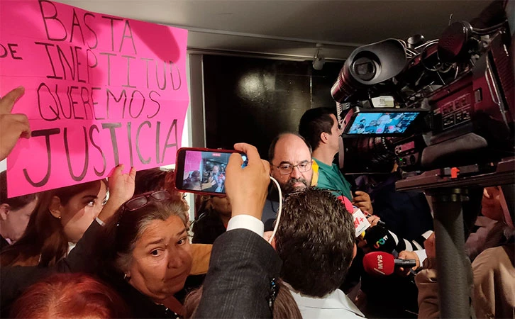 No se reprimió a víctimas, sólo aplicamos protocolo: Gobierno CDMX