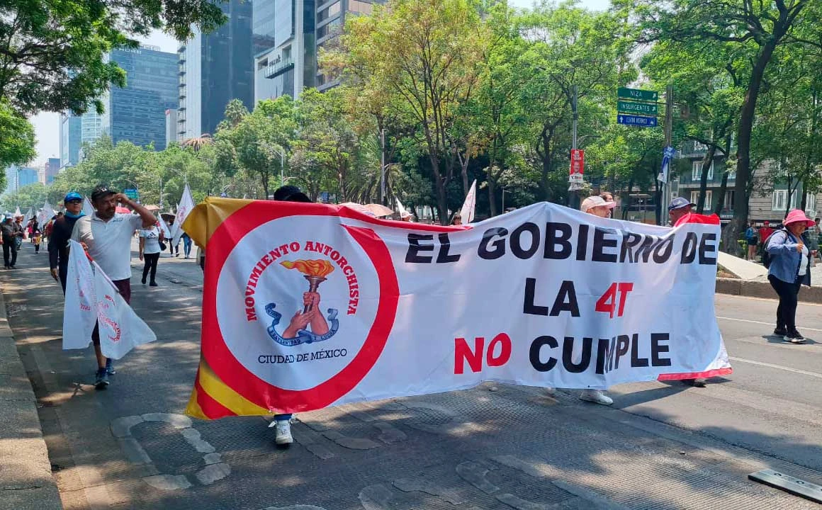 Exigen antorchistas al Gobierno capitalino resuelva demandas de vivienda y servicios básicos